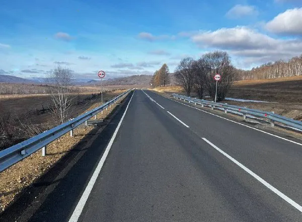 В&nbsp;Бурятии отремонтировали участок трассы Гусиноозерск&nbsp;&mdash; граница с&nbsp;Монголией