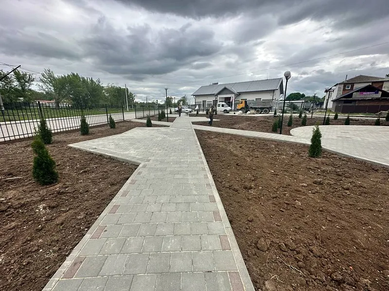 В&nbsp;поселке Почтовое Республики Крым благоустраивают сквер