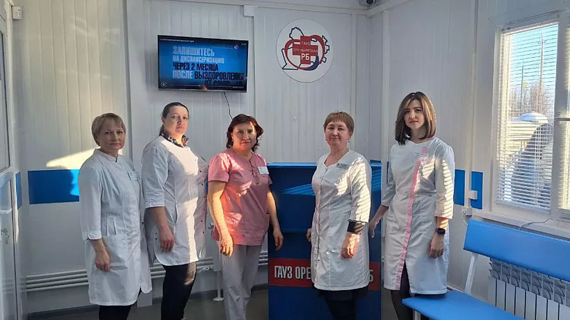 В&nbsp;оренбургском поселке Весеннем открылся новый модульный медицинский пункт