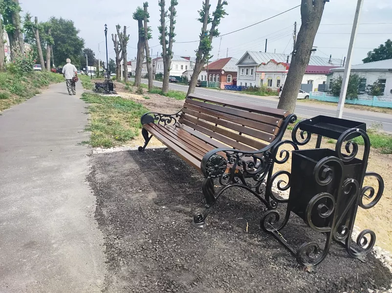В&nbsp;поселке Мстёра Владимирской области благоустроили сквер