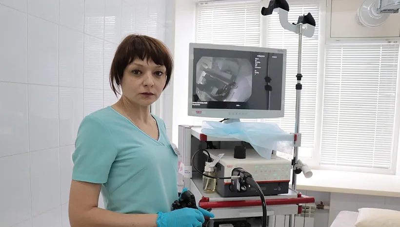 Кемеровская клиническая горбольница получила новую эндоскопическую технику
