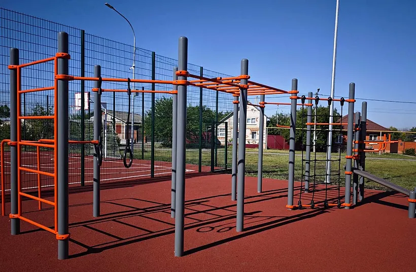 В&nbsp;селе Дальняя Игуменка Белгородской области открыли спортивную площадку