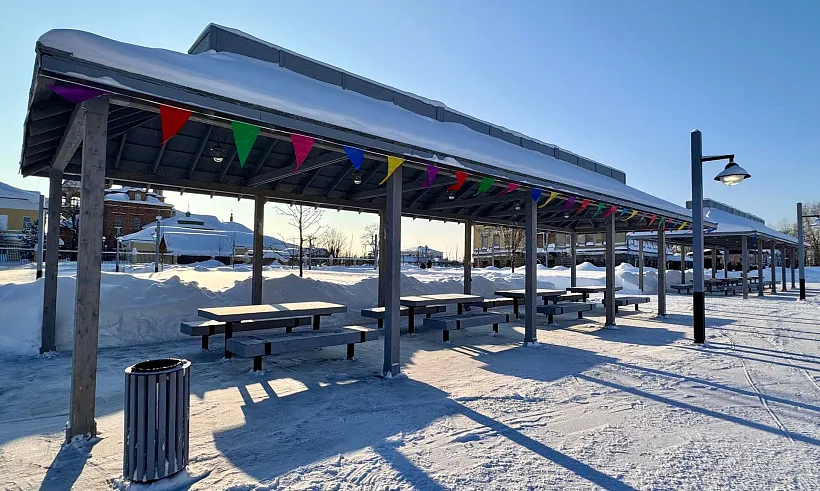 В&nbsp;Пермском крае завершили этап благоустройства &laquo;Усолья Строгановского&raquo;