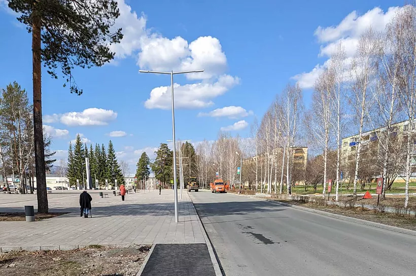 В&nbsp;башкирском городе Межгорье благоустраивают центральную площадь