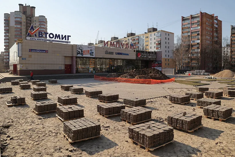 В&nbsp;Нижнем Новгороде благоустраивают общественные территории