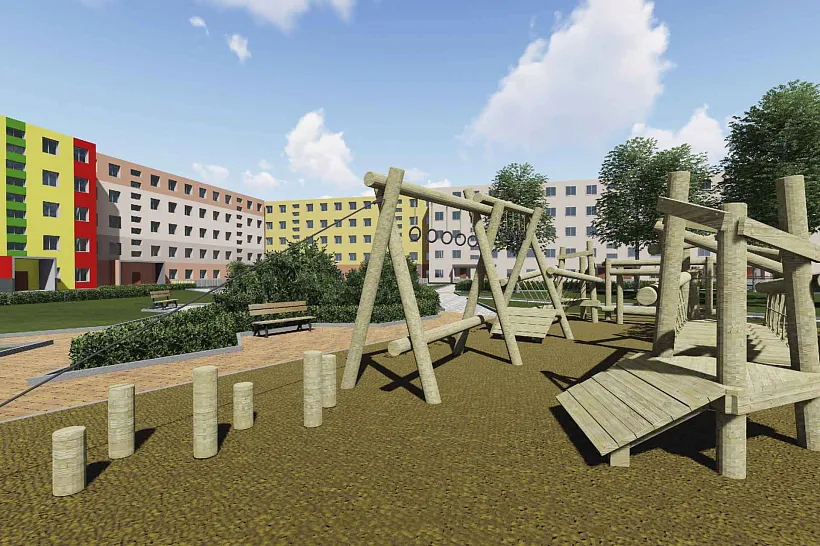 Преображение территории Омсукчана Магаданской области завершат к&nbsp;концу года