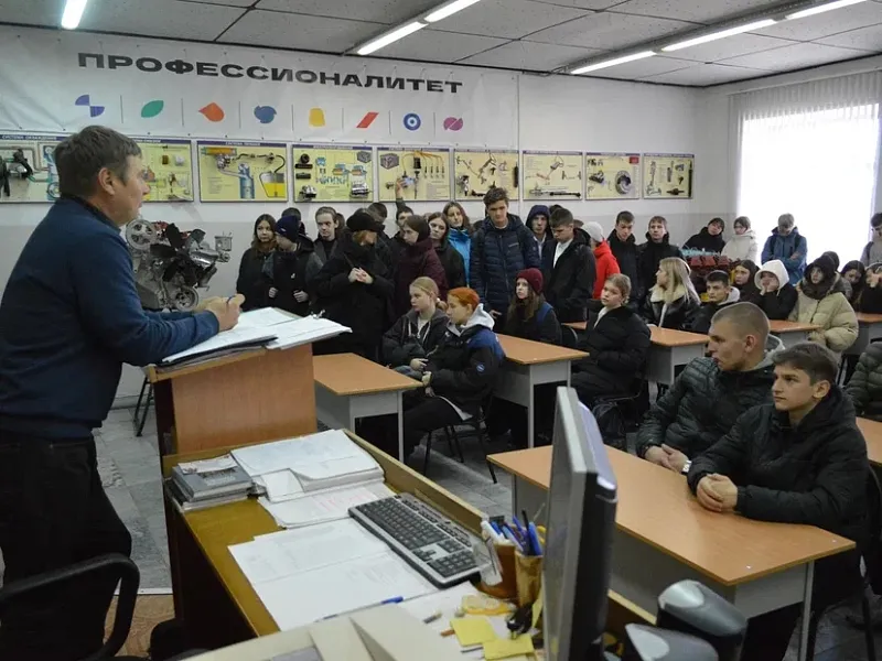 Юргинские школьники побывали в&nbsp;техникуме агротехнологий и&nbsp;сервиса