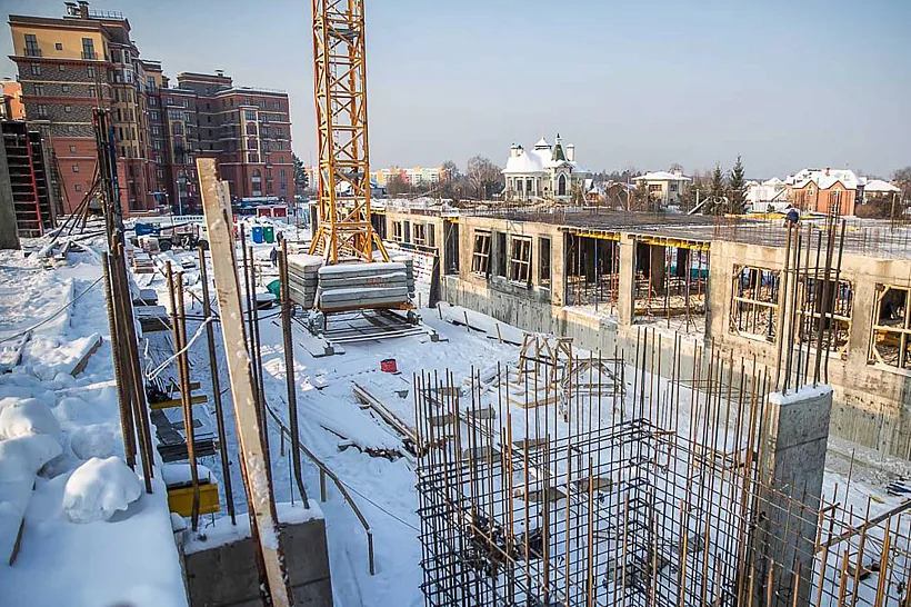 В&nbsp;жилом комплексе подмосковного Одинцово строят детский сад