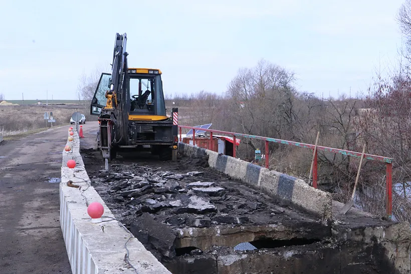 В&nbsp;Золотухинском районе Курской области отремонтируют мост