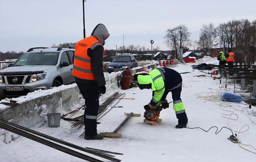 В&nbsp;Ярославской области капремонт моста через реку Согу завершат в&nbsp;июле