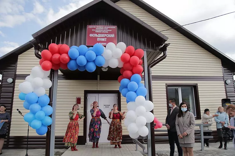 Новый фельдшерско-акушерский пункт открылся в&nbsp;селе Огневка Республики Алтай
