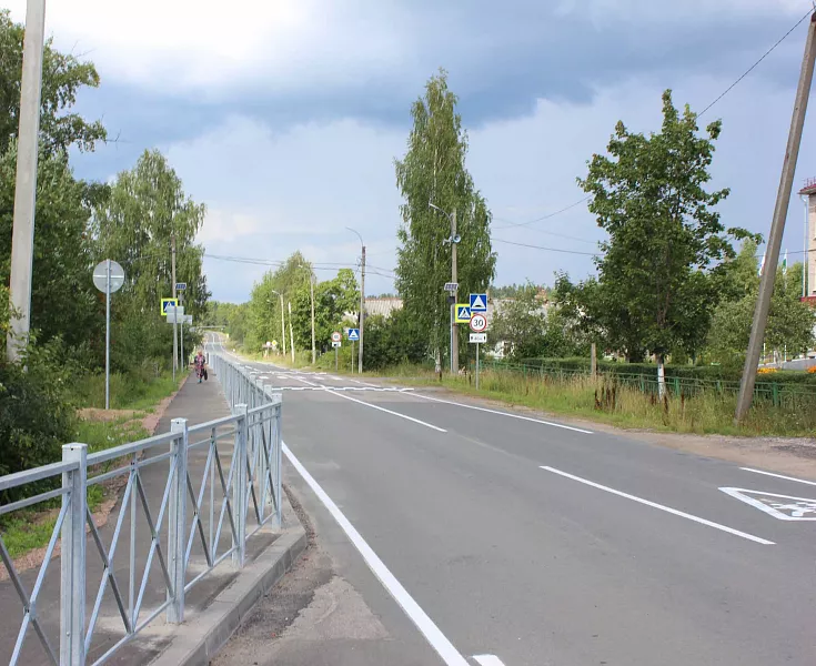 В&nbsp;Ленобласти обновили трассу от&nbsp;Подпорожья до&nbsp;железнодорожной станции Свирь
