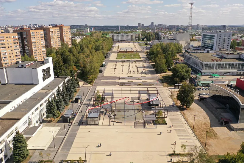 В&nbsp;Ижевске благоустроят еще&nbsp;один участок Центральной площади