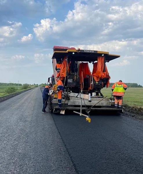 В&nbsp;Шербакульском районе Омской области продолжается ремонт дороги