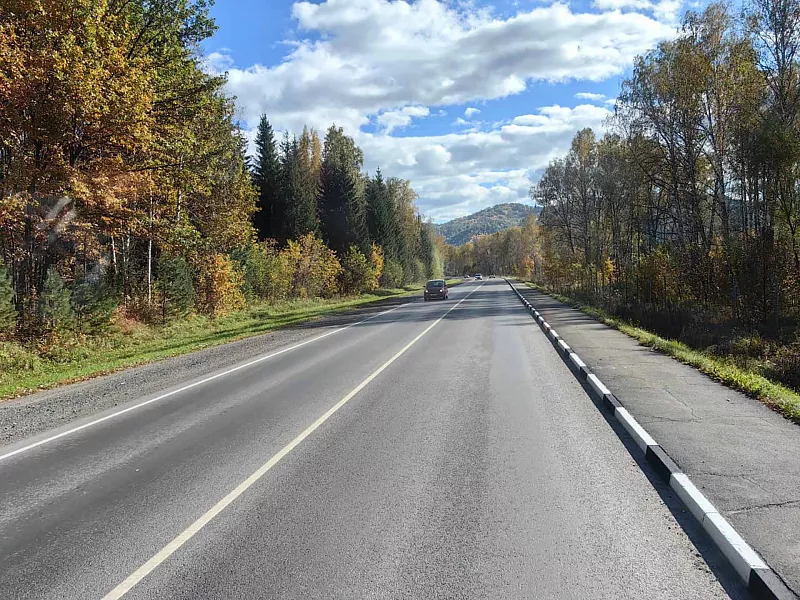 В&nbsp;Алтайском крае отремонтировали более 55&nbsp;км туристических дорог