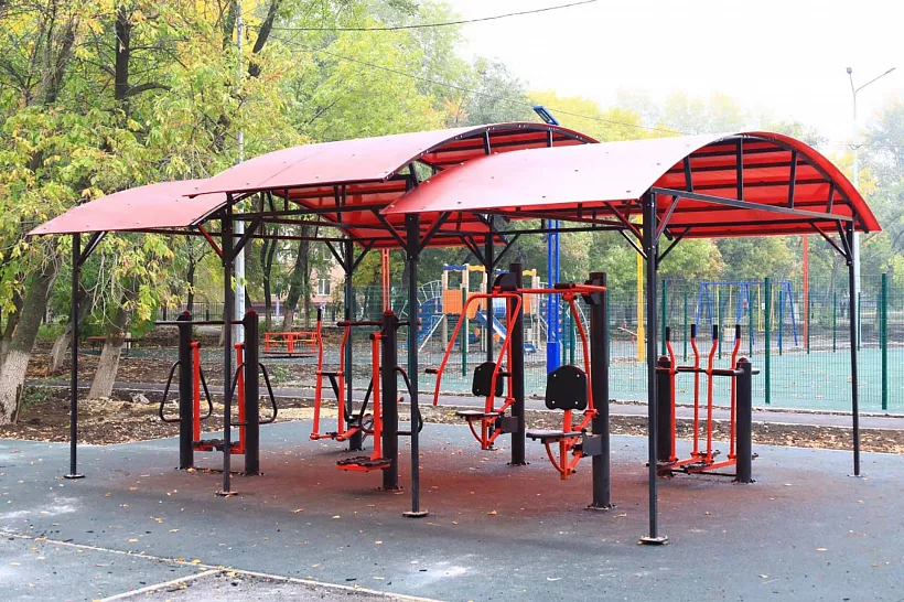 В&nbsp;Новокуйбышевске Самарской области появилась спортивная площадка