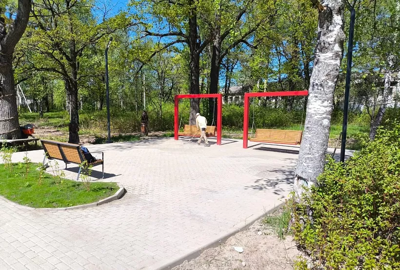 В&nbsp;Чудове Новгородской области преобразился главный городской парк
