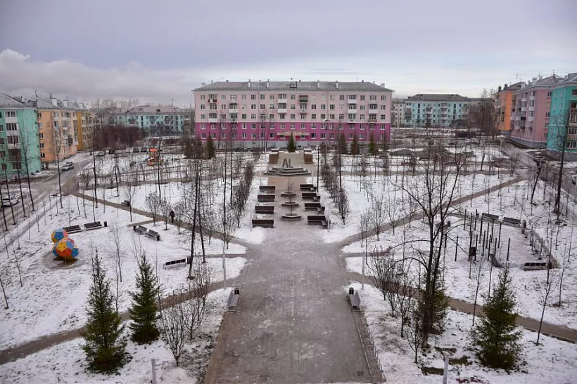 В&nbsp;свердловском городе Краснотурьинске благоустроили Тихомировский парк