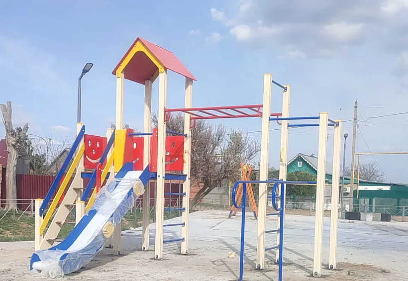 В&nbsp;Астраханской области благоустраивают парк в&nbsp;селе Волжском