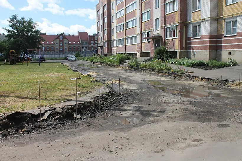 В&nbsp;тамбовском поселке Первомайском благоустроят три дворовые территории