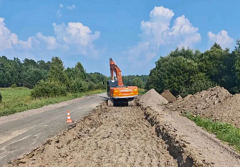 В&nbsp;Красноярском крае стартовал ремонт дороги к&nbsp;селу Юксеево