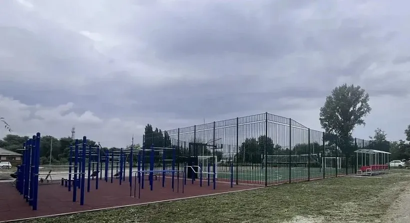 В&nbsp;Труновском округе Ставрополья открылась первая &laquo;умная&raquo; спортплощадка