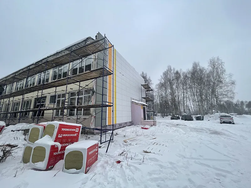 В&nbsp;Пушкинском городском округе Подмосковья ремонтируют Царевскую школу