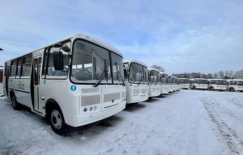 Камышловский округ Свердловской области получил 19&nbsp;новых автобусов