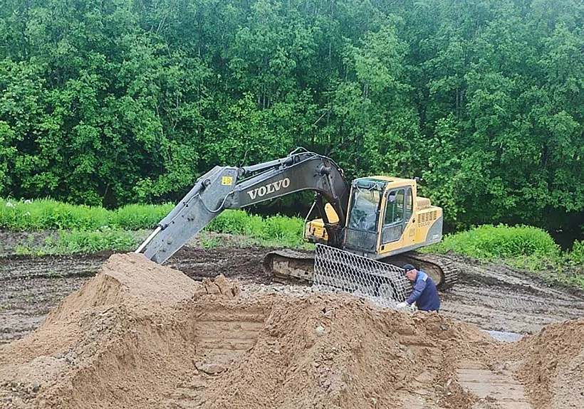 Участок трассы Коноша&nbsp;&mdash; Няндома обновляют в&nbsp;Архангельской области