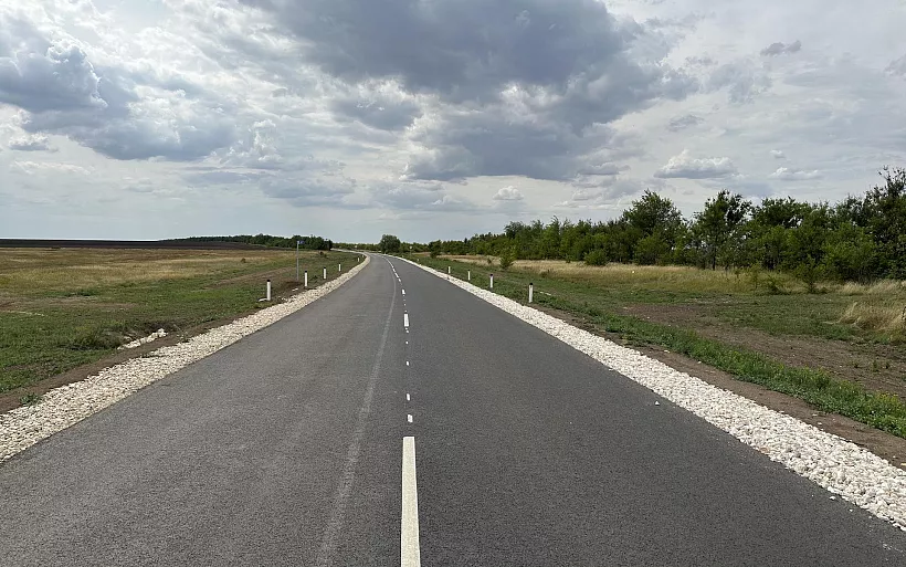 В&nbsp;Волгоградской области обновили дорогу между тремя населенными пунктами