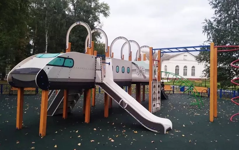 В&nbsp;саратовском поселке Екатериновка обновили парковую зону