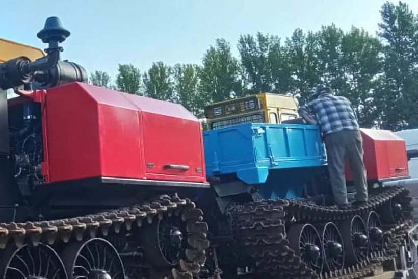В&nbsp;лесхозы Омской области поступили гусеничные тракторы