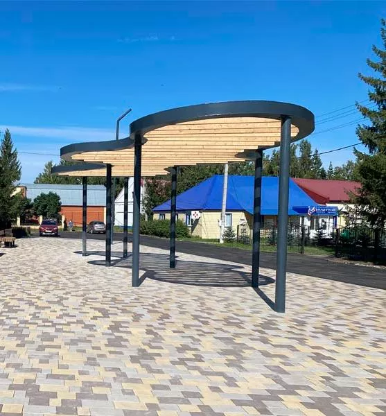В&nbsp;поселке Аксубаево в&nbsp;Татарстане обновили территорию возле Дома культуры