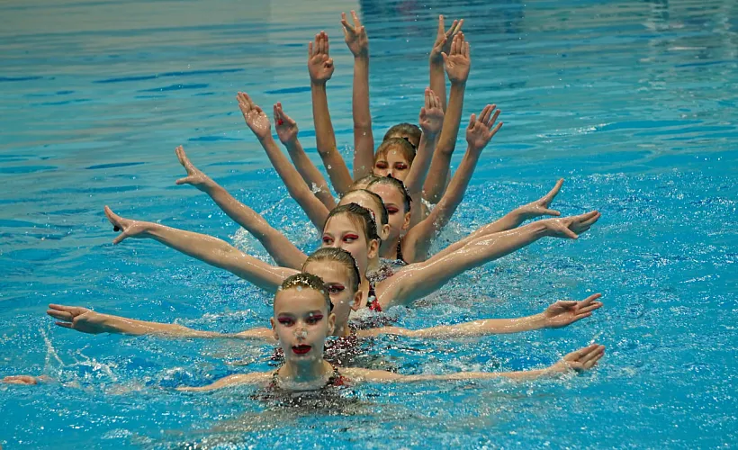 Соревнования по&nbsp;синхронному плаванию прошли в&nbsp;Краснодаре