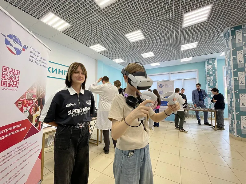 В&nbsp;Омском авиационном колледже прошел день открытых дверей