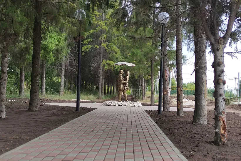 На&nbsp;новом бульваре в&nbsp;селе Кошки Самарской области установили фонтан