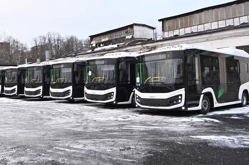 В&nbsp;конце 2025&nbsp;года в&nbsp;Петрозаводск поступили 10&nbsp;современных автобусов