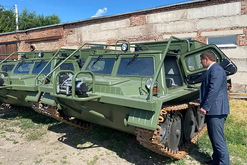Хакасия получила лесопожарную технику