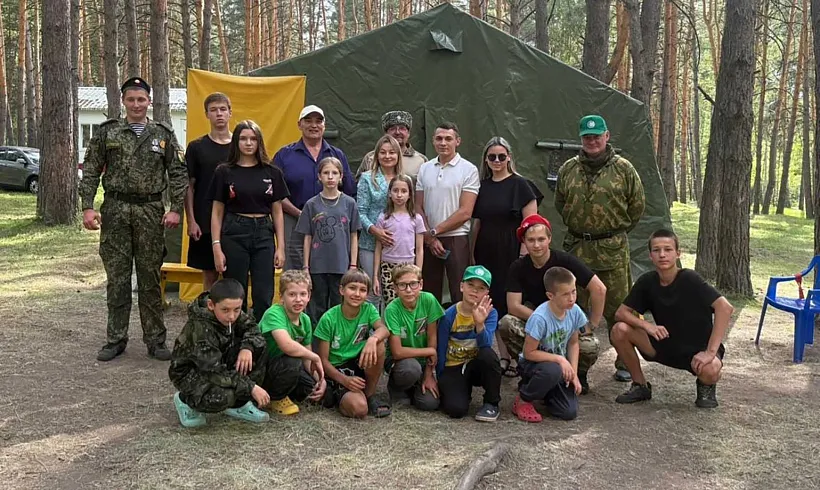 В&nbsp;Заинском районе Татарстана прошла смена палаточного лагеря &laquo;Время героев&raquo;