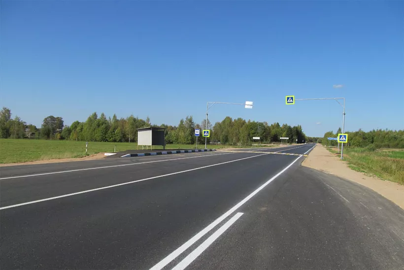 В&nbsp;Костромской области отремонтировали подъезд к&nbsp;поселку Горчуха