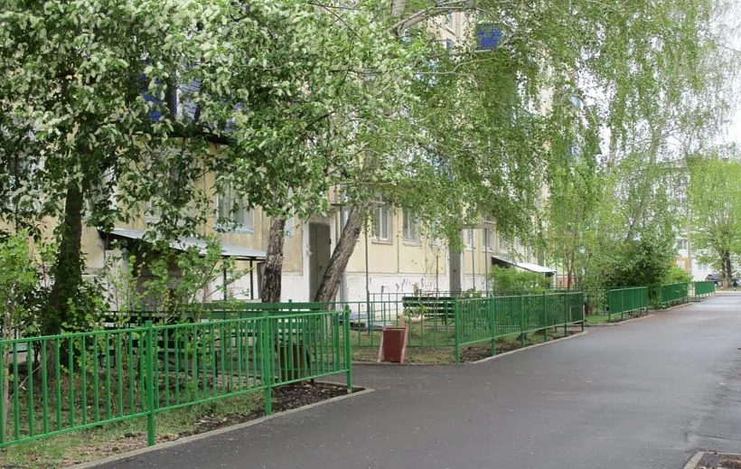В&nbsp;поселке Мишелевка в&nbsp;Приангарье благоустроили две дворовые территории