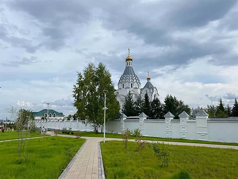 В&nbsp;Красноярске благоустроили сквер &laquo;Михайловский&raquo;