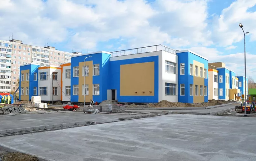 В&nbsp;Комсомольске-на-Амуре завершается строительство детского сада на&nbsp;350&nbsp;мест