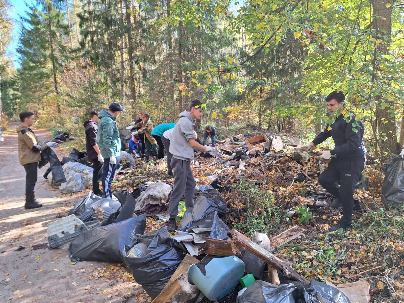 В&nbsp;Линдовском лесничестве Нижегородской области прошла акция &laquo;Чистый лес&raquo;