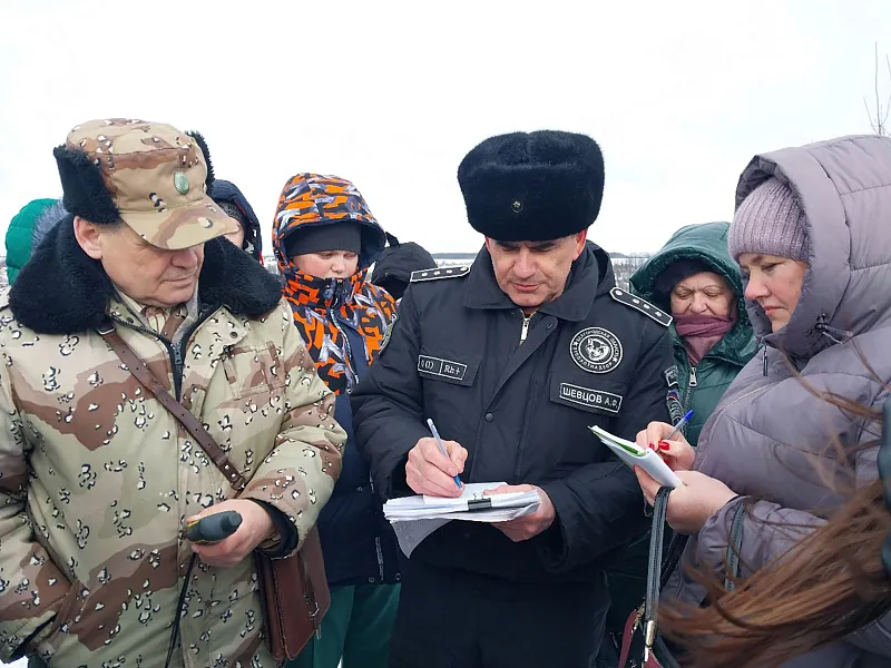 В&nbsp;Белгородской области прошло занятие по&nbsp;зимнему маршрутному учету животных