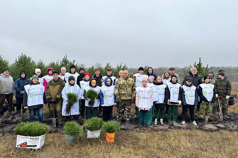 В&nbsp;Ракитянском районе Белгородской области высадили более 2&nbsp;тысяч саженцев