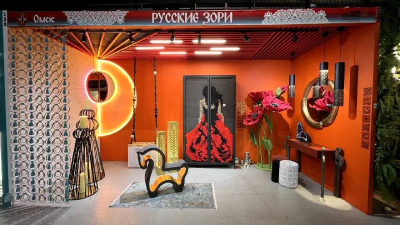 Дизайнерскую коллекцию из&nbsp;Омской области презентовали на&nbsp;выставке в&nbsp;Москве