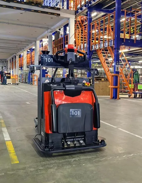 Первые беспилотные погрузчики появились на&nbsp;площадке нижегородской компании