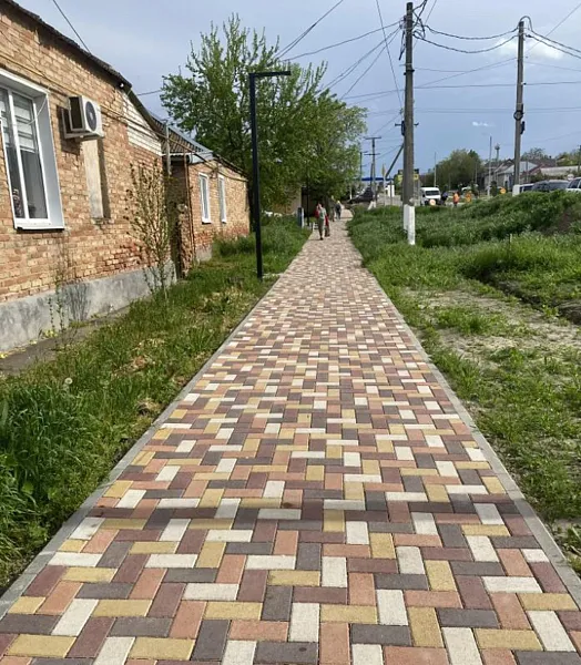 Новую пешеходную зону обустроили в&nbsp;селе Александровском на&nbsp;Ставрополье