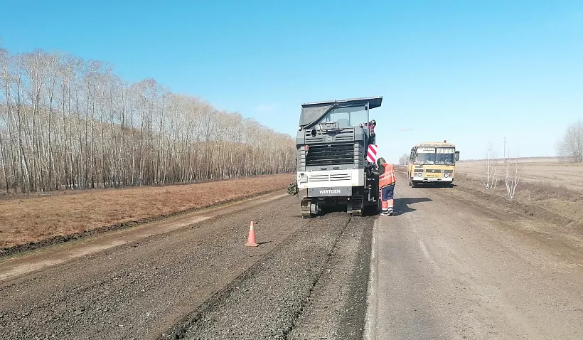 Около 10&nbsp;километров дороги Алейск&nbsp;&mdash; Буканское обновят в&nbsp;Алтайском крае